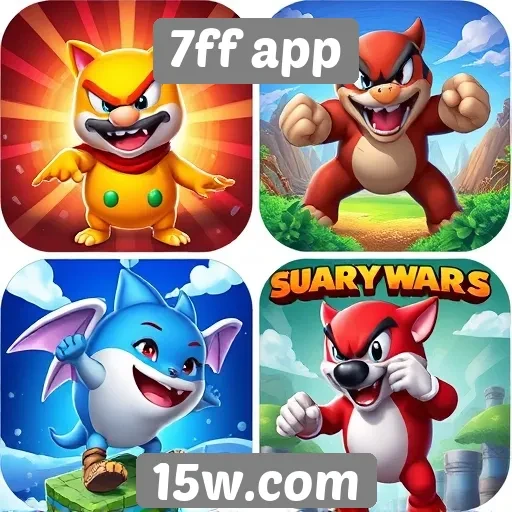 Jogos populares no 7ff app atraem novos usuários